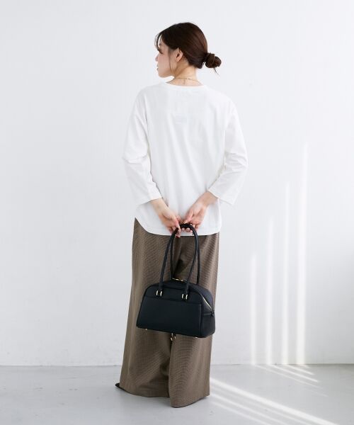 le.coeur blanc / ルクールブラン その他パンツ | 《手洗い可能》ガンクラブチェックドロストパンツ | 詳細4