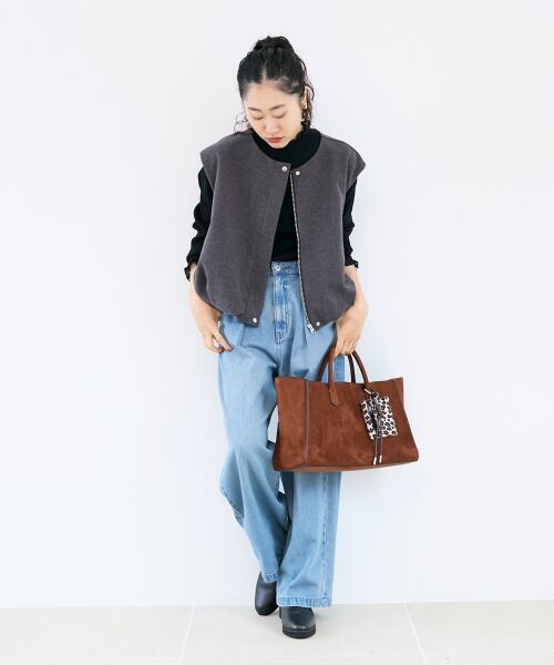 le.coeur blanc / ルクールブラン その他アウター | メルトンバルーンベスト | 詳細27