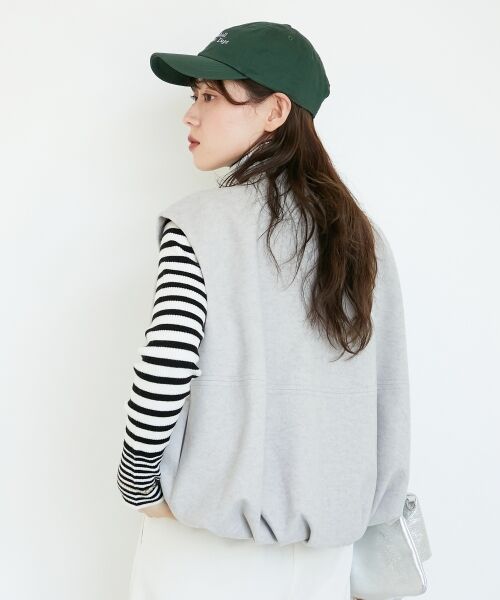 le.coeur blanc / ルクールブラン その他アウター | メルトンバルーンベスト | 詳細5