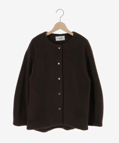 le.coeur blanc / ルクールブラン その他アウター | ノーカラーコクーンミドルコート