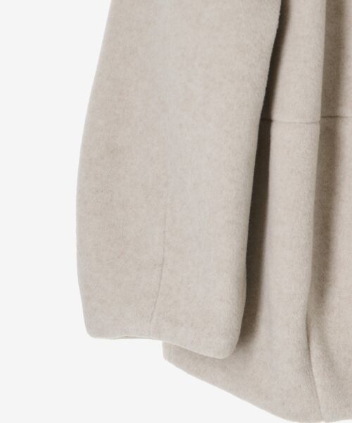 le.coeur blanc / ルクールブラン その他アウター | ノーカラーコクーンミドルコート | 詳細29