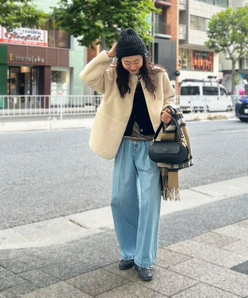 le.coeur blanc / ルクールブラン その他アウター | リバーシブルフェイクムートンコート | 詳細23