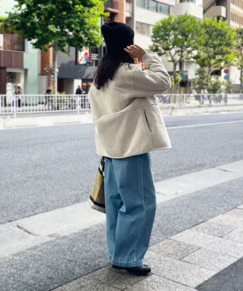 le.coeur blanc / ルクールブラン その他アウター | リバーシブルフェイクムートンコート | 詳細28