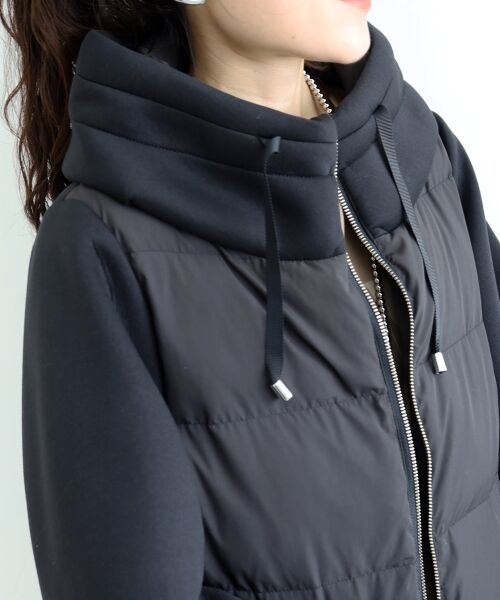 le.coeur blanc / ルクールブラン ブルゾン | カットボンディング×スムースタフタショートブルゾン | 詳細20