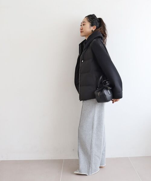 le.coeur blanc / ルクールブラン ブルゾン | カットボンディング×スムースタフタショートブルゾン | 詳細25