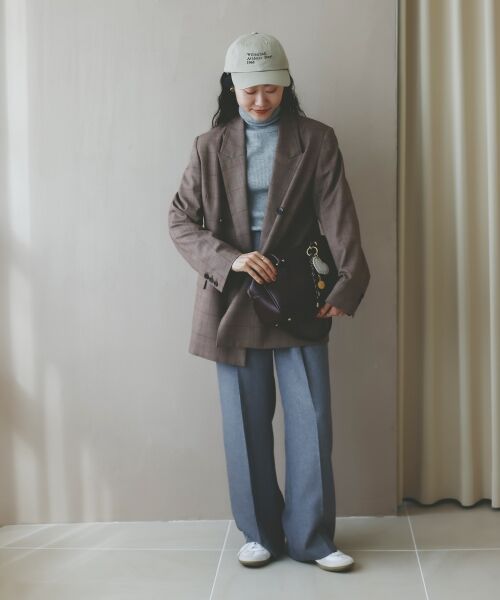 le.coeur blanc / ルクールブラン テーラードジャケット | グレンチェックダブルブレストジャケット | 詳細27