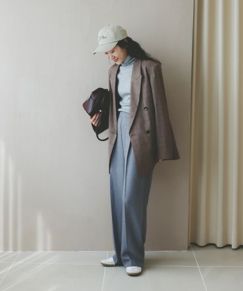 le.coeur blanc / ルクールブラン テーラードジャケット | グレンチェックダブルブレストジャケット | 詳細28