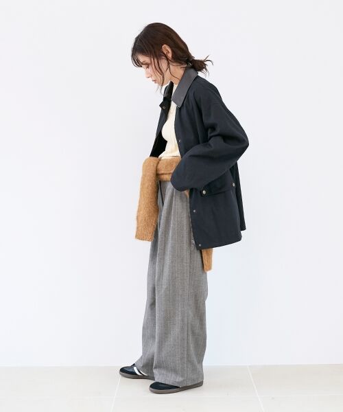 le.coeur blanc / ルクールブラン その他アウター | 異素材カラーワークジャケット | 詳細10