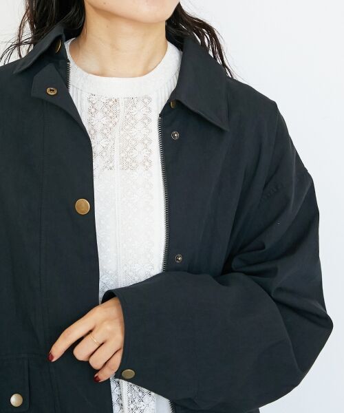 le.coeur blanc / ルクールブラン その他アウター | 異素材カラーワークジャケット | 詳細15