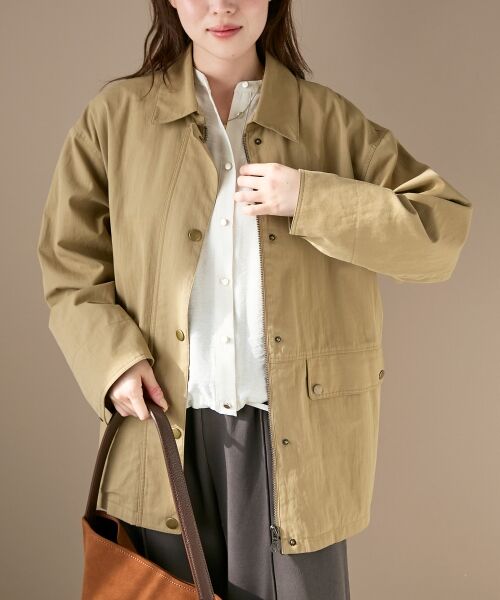 le.coeur blanc / ルクールブラン その他アウター | 異素材カラーワークジャケット | 詳細30