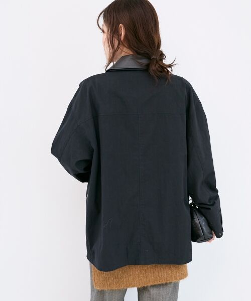 le.coeur blanc / ルクールブラン その他アウター | 異素材カラーワークジャケット | 詳細8