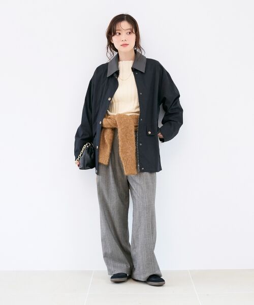 le.coeur blanc / ルクールブラン その他アウター | 異素材カラーワークジャケット | 詳細9