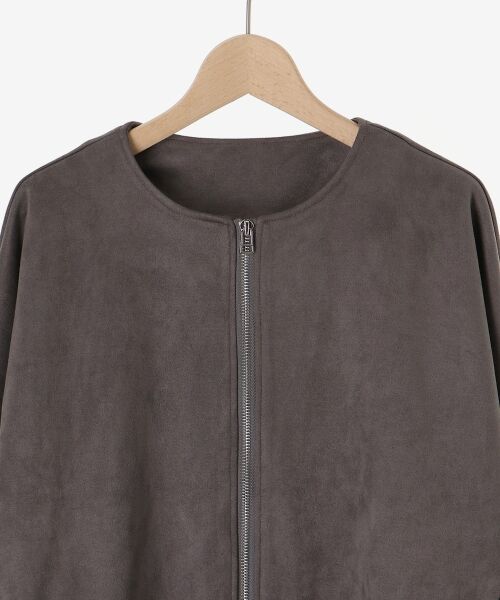 le.coeur blanc / ルクールブラン ブルゾン | 異素材ボリュームスリーブブルゾン | 詳細23