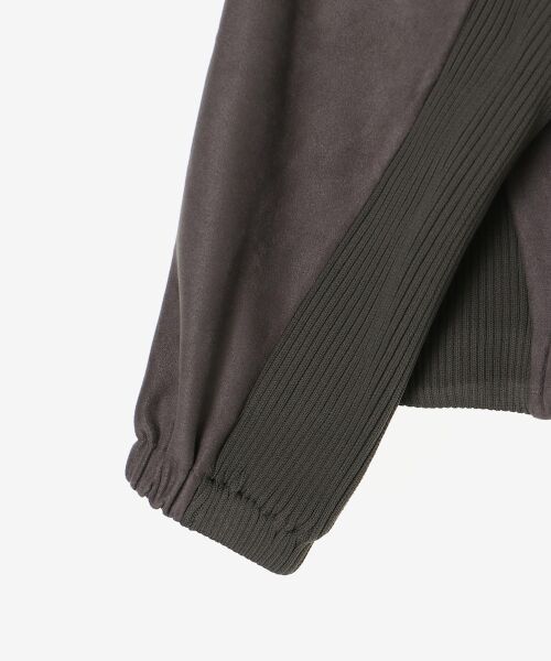 le.coeur blanc / ルクールブラン ブルゾン | 異素材ボリュームスリーブブルゾン | 詳細24