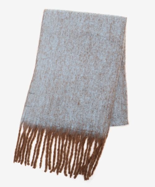 le.coeur blanc / ルクールブラン マフラー・ショール・スヌード・ストール | 《手洗い可能》ヘアリーカラーマフラー | 詳細4