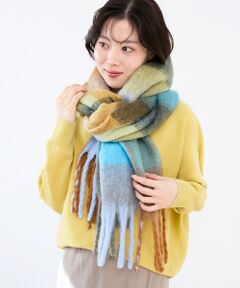 le.coeur blanc / ルクールブラン マフラー・ショール・スヌード・ストール | マルチチェックストール