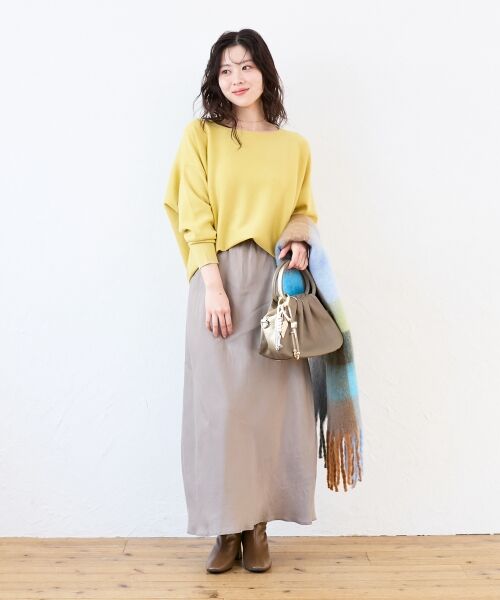 le.coeur blanc / ルクールブラン マフラー・ショール・スヌード・ストール | マルチチェックストール | 詳細12