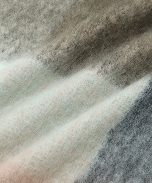 le.coeur blanc / ルクールブラン マフラー・ショール・スヌード・ストール | マルチチェックストール | 詳細14