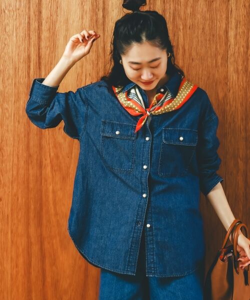 le.coeur blanc / ルクールブラン バンダナ・スカーフ | AULENTTIヴィンテージスカーフ | 詳細6