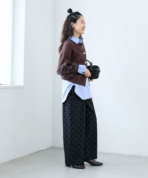 le.coeur blanc / ルクールブラン ニット・セーター | 《手洗い可能》TORRAZZO DONNA別注ラビットファーニット | 詳細8