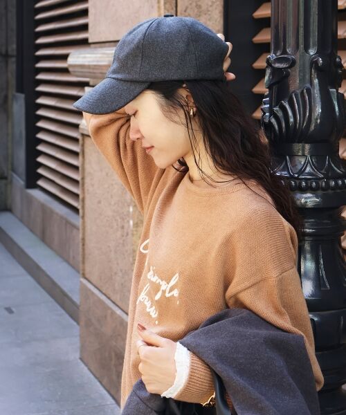 le.coeur blanc / ルクールブラン キャップ | メルトンキャップ | 詳細10