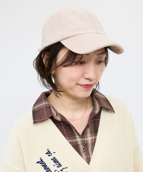 le.coeur blanc / ルクールブラン キャップ | メルトンキャップ | 詳細3