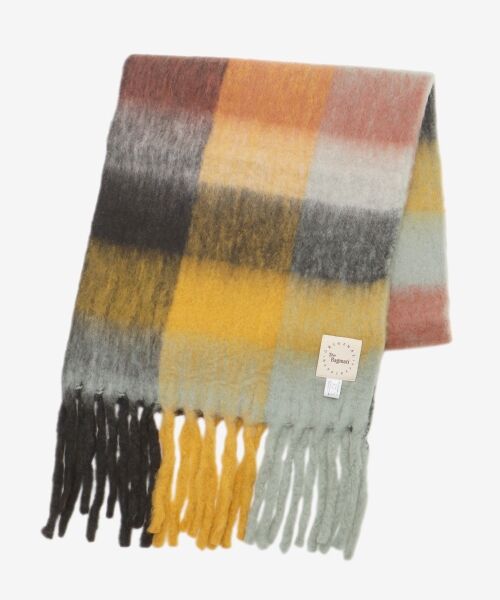 le.coeur blanc / ルクールブラン マフラー・ショール・スヌード・ストール | The Bagmatiカラーチェックストール | 詳細1