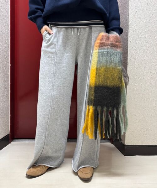 le.coeur blanc / ルクールブラン マフラー・ショール・スヌード・ストール | The Bagmatiカラーチェックストール | 詳細4