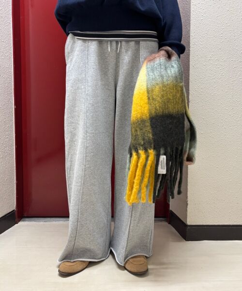 le.coeur blanc / ルクールブラン マフラー・ショール・スヌード・ストール | The Bagmatiカラーチェックストール | 詳細5