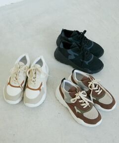 le.coeur blanc / ルクールブラン スニーカー | 《WEB限定アイテム》クッションソールボリュームスニーカー