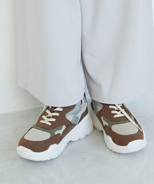 le.coeur blanc / ルクールブラン スニーカー | 《WEB限定アイテム》クッションソールボリュームスニーカー | 詳細1