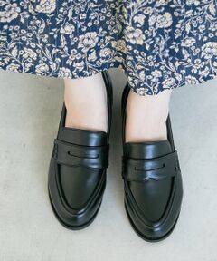 le.coeur blanc / ルクールブラン フラットシューズ | 《WEB限定アイテム》クッションソールコインローファー