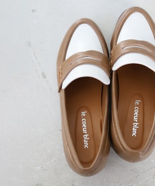 le.coeur blanc / ルクールブラン フラットシューズ | 《WEB限定アイテム》クッションソールコインローファー | 詳細10