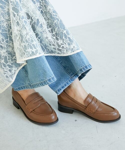 le.coeur blanc / ルクールブラン フラットシューズ | 《WEB限定アイテム》クッションソールコインローファー | 詳細2