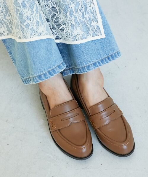 le.coeur blanc / ルクールブラン フラットシューズ | 《WEB限定アイテム》クッションソールコインローファー | 詳細3