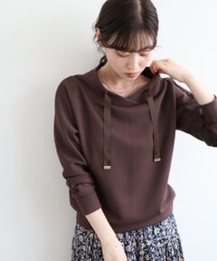 le.coeur blanc / ルクールブラン カットソー | 《WEB限定アイテム》パーカーライクデザイントップス