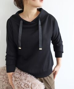 le.coeur blanc / ルクールブラン カットソー | 《WEB限定アイテム》パーカーライクデザイントップス