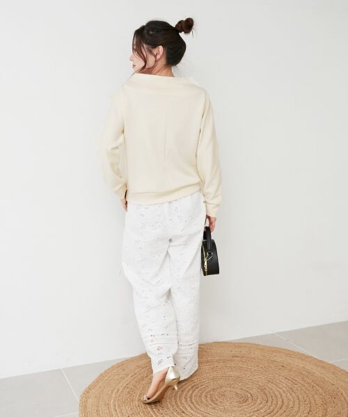 le.coeur blanc / ルクールブラン カットソー | 《WEB限定アイテム》パーカーライクデザイントップス | 詳細20