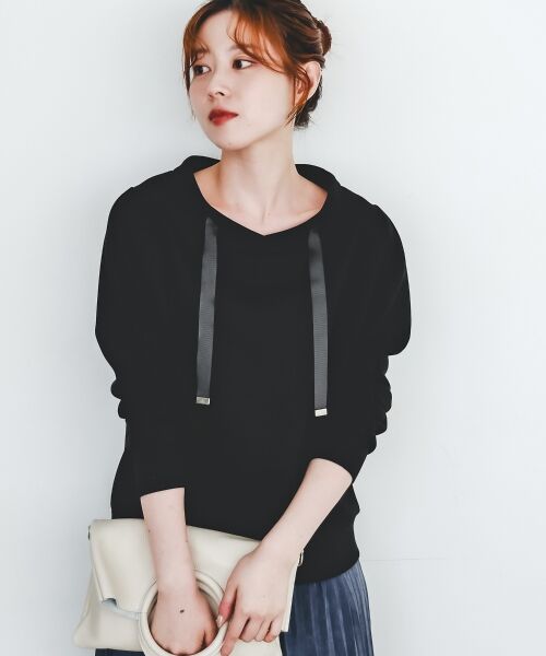 le.coeur blanc / ルクールブラン カットソー | 《WEB限定アイテム》パーカーライクデザイントップス | 詳細22