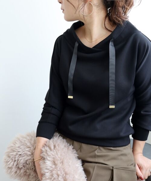 le.coeur blanc / ルクールブラン カットソー | 《WEB限定アイテム》パーカーライクデザイントップス | 詳細30