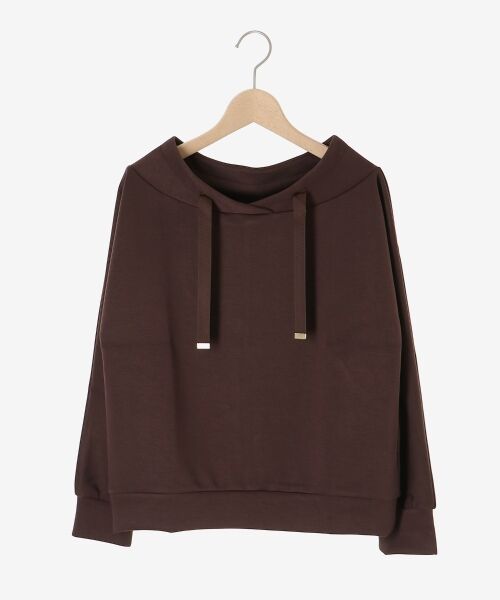 le.coeur blanc / ルクールブラン カットソー | 《WEB限定アイテム》パーカーライクデザイントップス | 詳細1