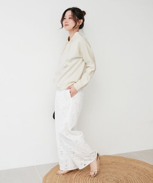 le.coeur blanc / ルクールブラン カットソー | 《WEB限定アイテム》パーカーライクデザイントップス | 詳細19