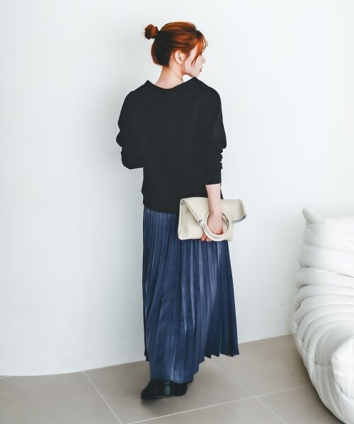 le.coeur blanc / ルクールブラン カットソー | 《WEB限定アイテム》パーカーライクデザイントップス | 詳細20