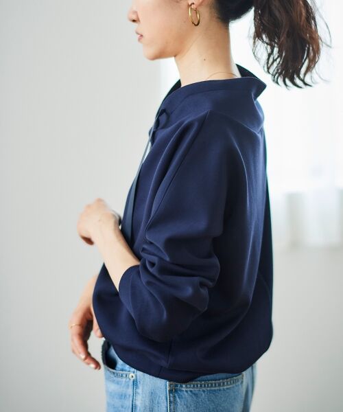 le.coeur blanc / ルクールブラン カットソー | 《WEB限定アイテム》パーカーライクデザイントップス | 詳細5