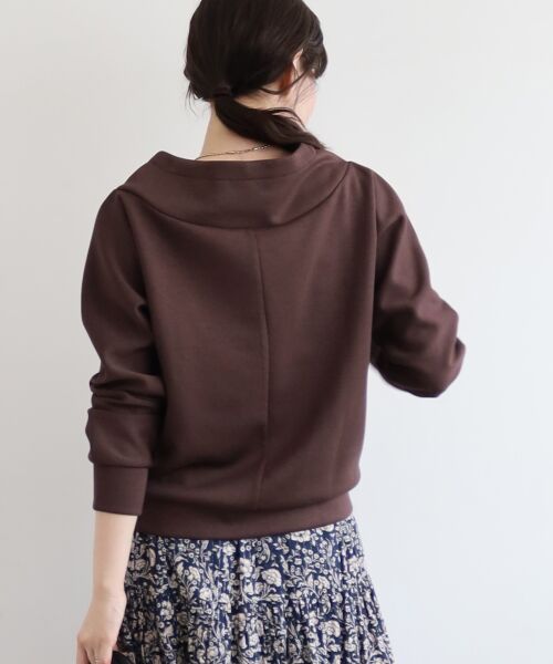 le.coeur blanc / ルクールブラン カットソー | 《WEB限定アイテム》パーカーライクデザイントップス | 詳細7