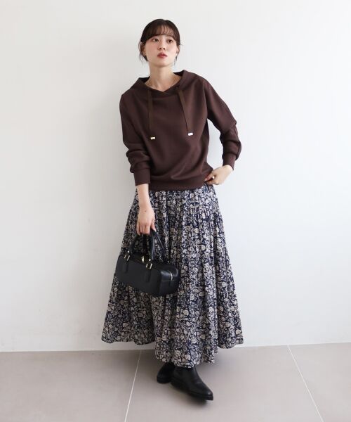 le.coeur blanc / ルクールブラン カットソー | 《WEB限定アイテム》パーカーライクデザイントップス | 詳細9