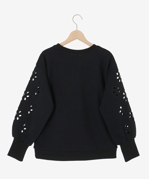 le.coeur blanc / ルクールブラン スウェット | 《WEB限定アイテム》カットワーク刺繍スウェット | 詳細24