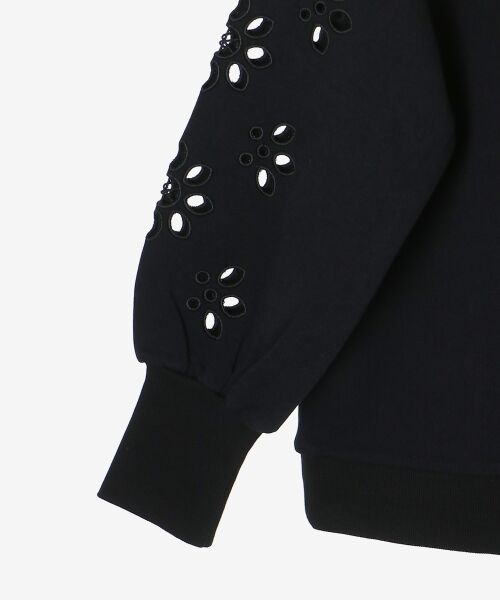 le.coeur blanc / ルクールブラン スウェット | 《WEB限定アイテム》カットワーク刺繍スウェット | 詳細26