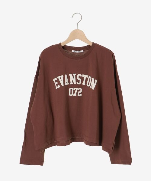 le.coeur blanc / ルクールブラン Tシャツ | 《WEB限定アイテム》カレッジロゴオーバーロンT | 詳細16