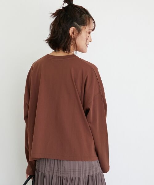 le.coeur blanc / ルクールブラン Tシャツ | 《WEB限定アイテム》カレッジロゴオーバーロンT | 詳細20